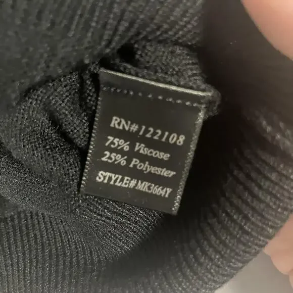 Mischief Made Sweater Womens Small Eye Embroidered Knit Pullover Boho Unique - Picture 9 of 14